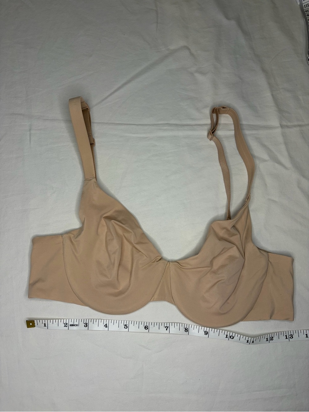 SKIMS smoothing intimates full coverage bra unlined color nude/clay size 34B